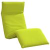 vidaXL foldbar liggestol 175x54x8,5 cm oxfordstof lysegr&oslash;n