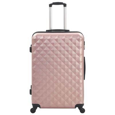 vidaXL kuffertsæt i 3 dele hardcase rosenguld ABS