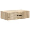 vidaXL V&aelig;gh&aelig;ngt Sideskab 59 x 34,5 x 17 cm Konstrueret tr&aelig; Sonoma-eg