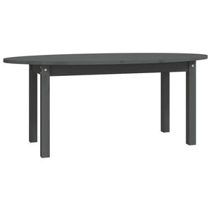 vidaXL sofabord 110x55x45 cm massivt fyrretr&aelig; gr&aring;
