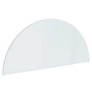 vidaXL Pejs glasplade Transparent 1200 x 500 mm Glas