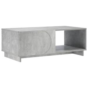 vidaXL Sofabord Betongr&aring; 95 x 50,5 x 35 cm Konstrueret tr&aelig;
