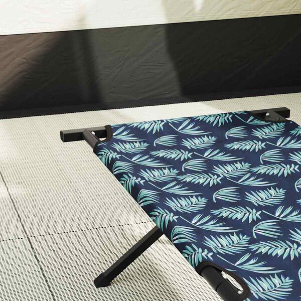 vidaXL Foldende Camping Seng 2 pcs Skov 210 x 80 x 46 cm Oxford stof