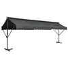 vidaXL fritst&aring;ende markise 600 x 300 cm antracitgr&aring;