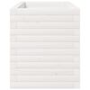 vidaXL plantekasse 90x40x49,5 cm massivt fyrretr&aelig; hvid