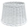 vidaXL lampesk&aelig;rm til loftlampe &Oslash;40x26 cm flet hvid