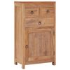 vidaXL sk&aelig;nk 50x30x90 cm massivt teaktr&aelig;