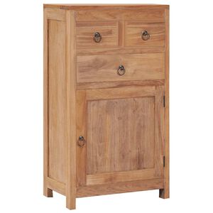 vidaXL sk&aelig;nk 50x30x90 cm massivt teaktr&aelig;