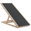 vidaXL hunderampe 100x40 cm massivt fyrretr&aelig; gr&aring;