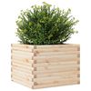 vidaXL plantekasse 60x60x45,5 cm massivt fyrretr&aelig;