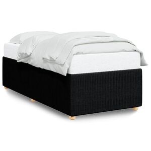 vidaXL sengeramme uden madras 90x190 cm stof sort