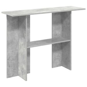 vidaXL Konsolbord Betongr&aring; 100 x 30 x 75 cm Konstrueret tr&aelig;