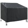 vidaXL Have Stolovertr&aelig;k Sort 96 x 79 x 74 cm 420D Oxford Stof