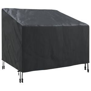 vidaXL Have Stolovertr&aelig;k Sort 96 x 79 x 74 cm 420D Oxford Stof