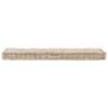 vidaXL hynde til pallesofa 120x40x7 cm bomuld beige