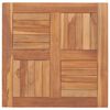 vidaXL bordplade 60x60x2,5 cm massivt teaktr&aelig;