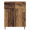 vidaXL Sideboard Gammelt tr&aelig; 69,5 x 34 x 90 cm Konstrueret tr&aelig;