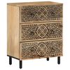 vidaXL skab 60x33x75 cm massivt mangotr&aelig;