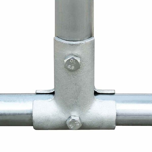 vidaXL udendørs hønsebur 2,75x2x1,92 m galvaniseret stål