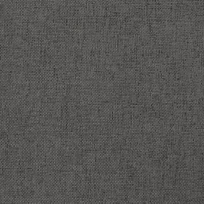 vidaXL lænestol med gyngefunktion + massive gummitræsben stof mørkegrå
