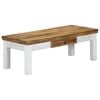 vidaXL sofabord 110 x 50 x 40 cm massivt mangotr&aelig;