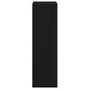 vidaXL H&aelig;ngeskab Sort eg 30 x 29,5 x 100 cm Konstrueret tr&aelig;