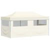 vidaXL Party Tent Creme 291 x 580 x 315 cm Oxford stof