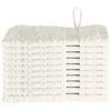 vidaXL G&aelig;steh&aring;ndkl&aelig;de SOLUND 10 stk. Creme 15 x 21 cm 550 gsm