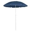 vidaXL parasol 180 cm st&aring;lstang bl&aring;