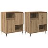 vidaXL Sideboards 2 pcs artisan eg