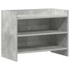 vidaXL TV-skab 60 x 33 x 47 cm Betongr&aring; Konstrueret tr&aelig;
