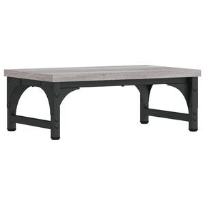 vidaXL sk&aelig;rmstander 37x23x14 cm konstrueret tr&aelig; gr&aring; sonoma-eg