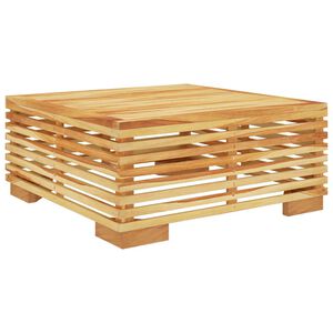 vidaXL sofabord til haven 69,5x69,5x31 cm massivt teaktr&aelig;