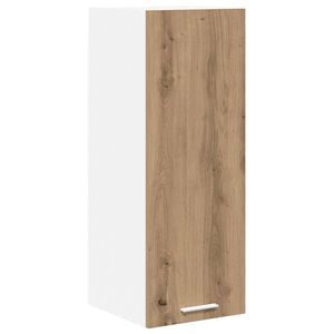 vidaXL H&aelig;ngeskab Artisan eg og hvid 30 x 31 x 80 cm Konstrueret tr&aelig;
