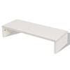 vidaXL sk&aelig;rmstander i konstrueret tr&aelig; 60x23,5x12 cm hvid