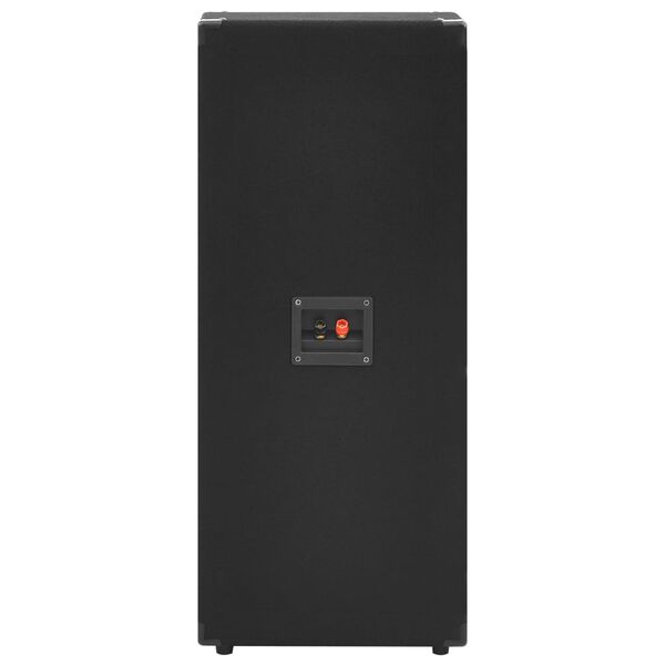 vidaXL professionelle hi-fi-højtalere 2 stk. 1000 W sort