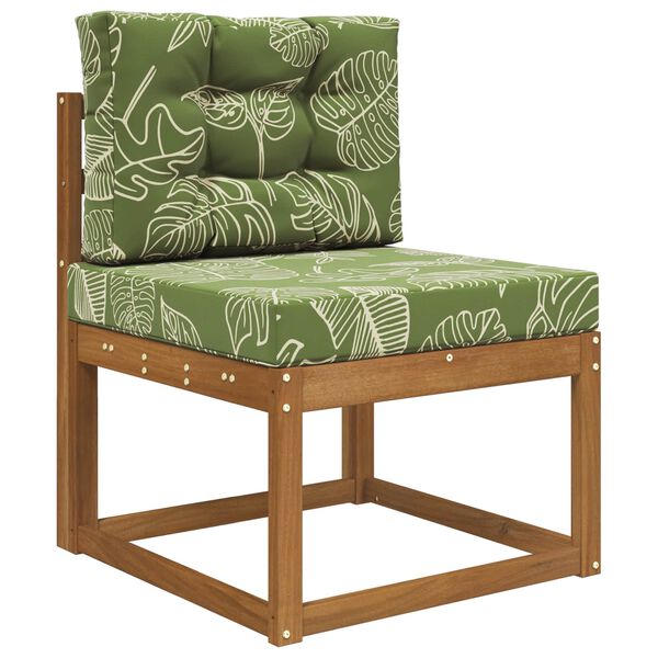 vidaXL Udend&oslash;rs Sofa Pude 2 pcs Bladdesign Polyester