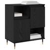 vidaXL Sideboard Sort eg 60 x 35 x 70 cm