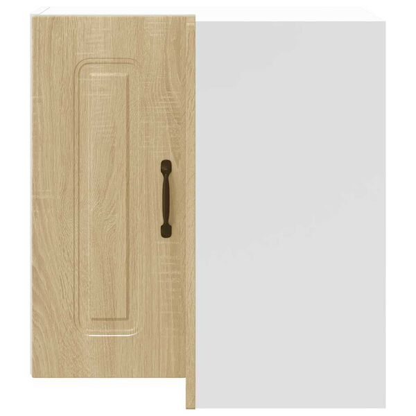 vidaXL k&oslash;kken v&aelig;g hj&oslash;rneskab Kalmar konstrueret tr&aelig; sonoma-eg