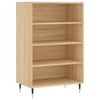 vidaXL skab 57x35x90 cm konstrueret tr&aelig; sonoma-eg