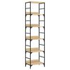 vidaXL bogreol Sonoma eg 50x33x188,5 cm konstrueret tr&aelig;