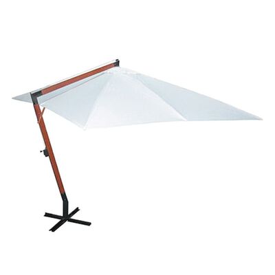 vidaXL parasol 300 x 400 cm hvid vidaXL.dk