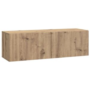 vidaXL V&aelig;gh&aelig;ngt TV-skab Artisan-eg 98 x 31 x 30 cm Konstrueret tr&aelig;