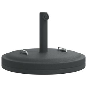 vidaXL parasolfod med h&aring;ndtag til &Oslash;38/48 mm st&aelig;nger 25 kg rund