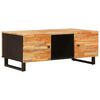 vidaXL Sofabord Brun 100 x 54 x 40 cm Massivt mangotr&aelig;