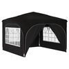 vidaXL Pop-up Festtelt 290 x 290 x 245 cm Sort