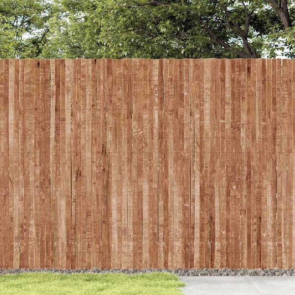 vidaXL Barkhegn Brun 600 x 150 cm Bark