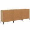 vidaXL Sideboards 3 pcs Artisan Egetr&aelig; 60 x 35 x 70 cm Konstrueret tr&aelig;