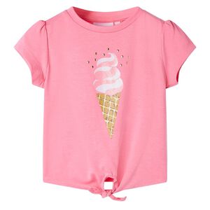 vidaXL T-shirt til b&oslash;rn str. 92 lyser&oslash;d