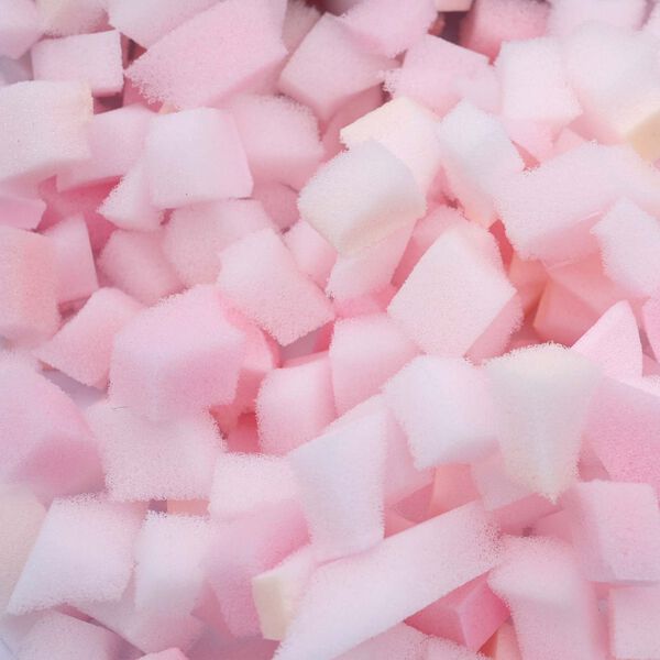 vidaXL Skr&aelig;llet skumfyld Lyser&oslash;d 10 kg Polyurethan